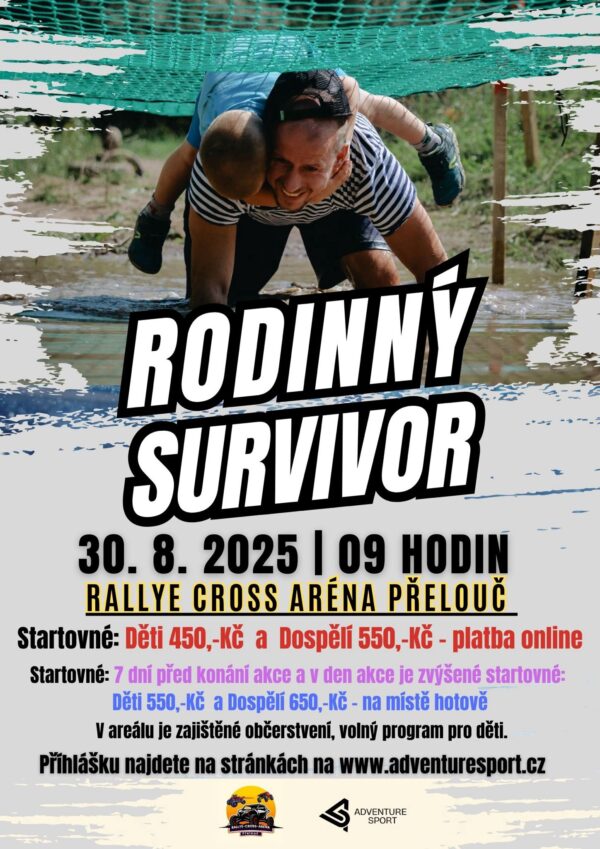 Rodinný Survivor 2025 - veřejná akce